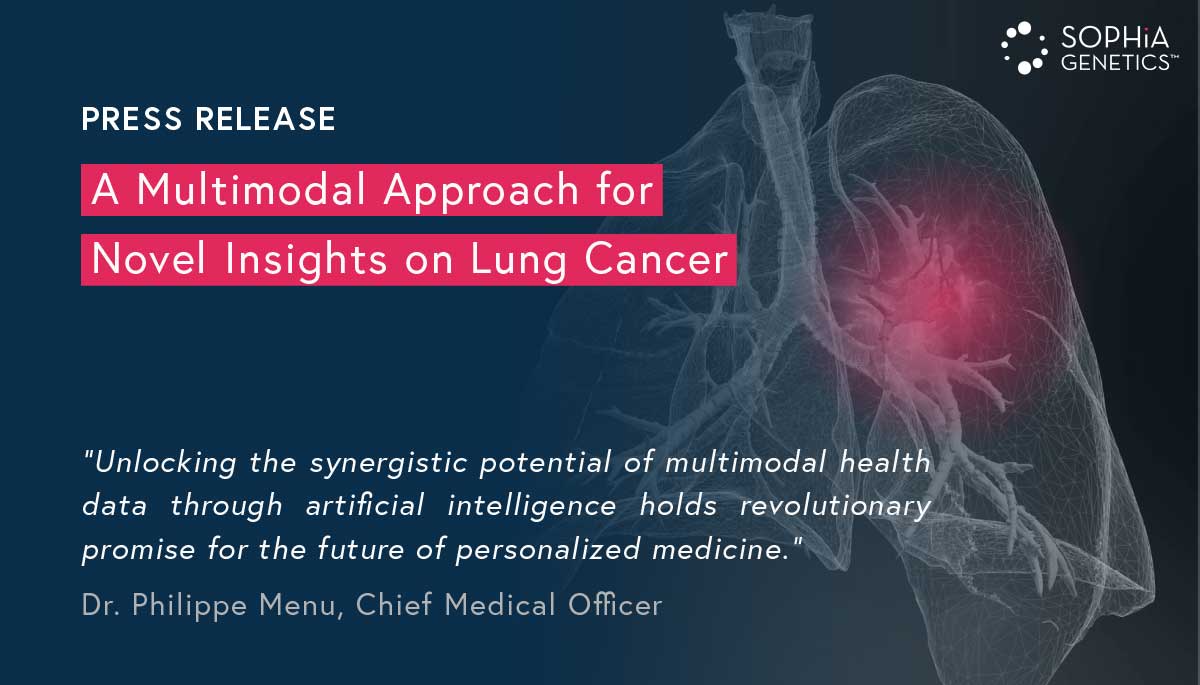 SOPHiA GENETICS and the Spanish Lung Cancer Group Team Up to Explore the Predictive Potential of Multimodal Health Data in Resectable Stage IIIA Non-Small Cell Lung Cancer