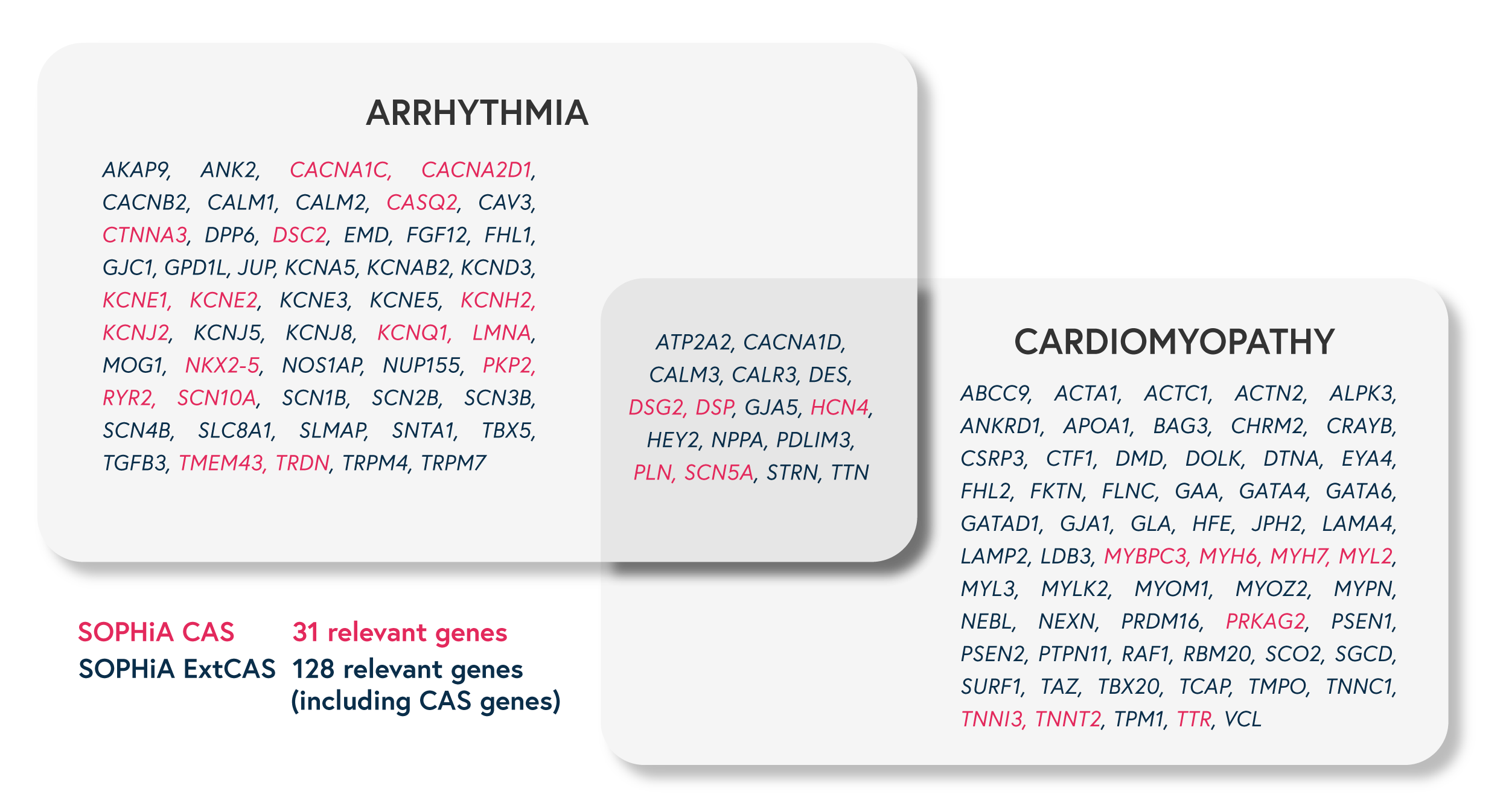 Cardio Solutions Genes Panels