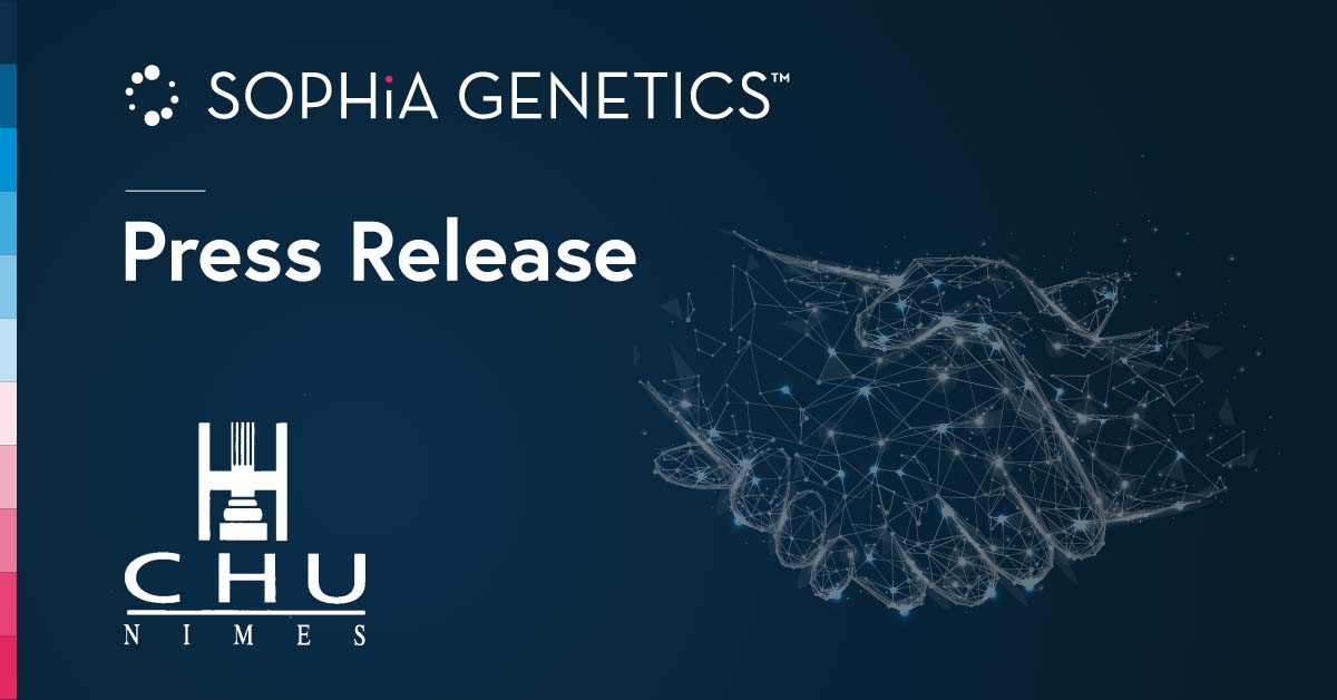SOPHiA GENETICS Announces Expansion of Work with CHU de Nîmes