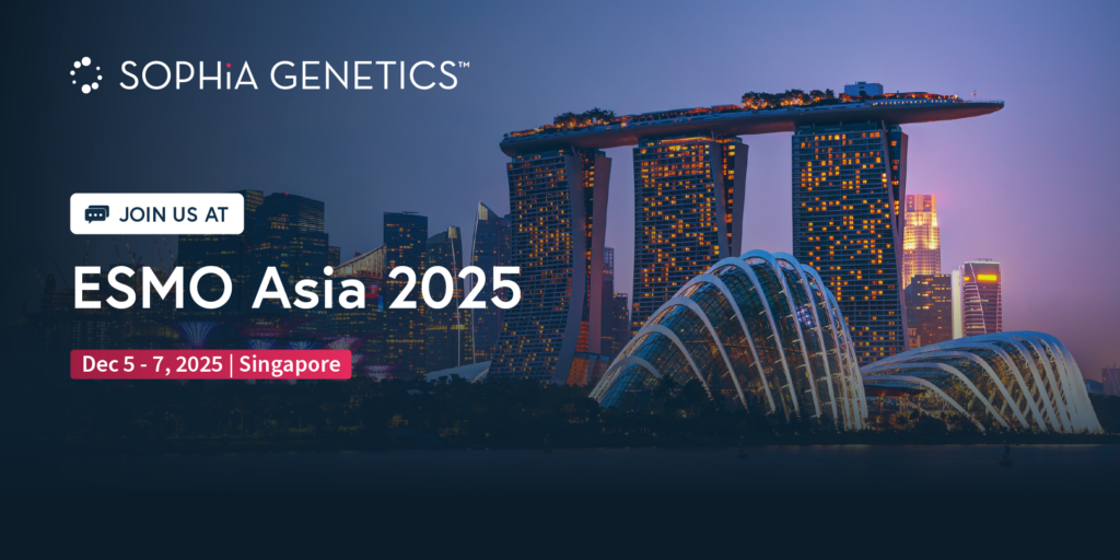 ESMO 2025 Asia - SOPHiA GENETICS